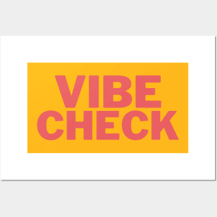 Vibe Check Posters and Art